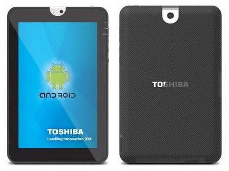 Tablet Toshiba chạy Tegra 2 lên kệ tại Amazon